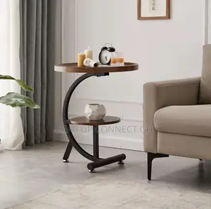 Round Wooden Cofee /Bedside Table
