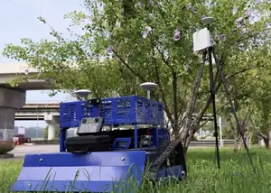 Remote Control Lawn Mower Industrial Grade Mowing Robot