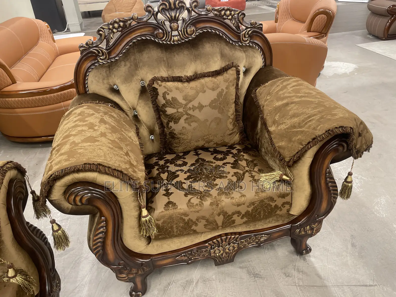 Royal Sofa Set (3+2+1+1)