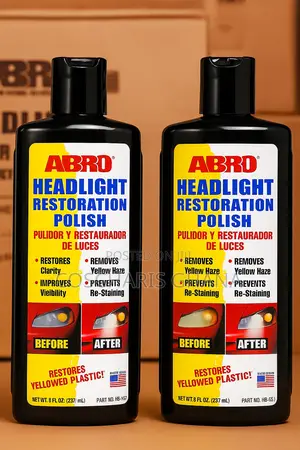 Car Headlights Restoration Polish