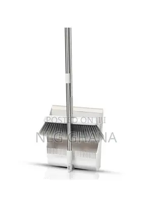 Long-Handled Brush and Dustpan Set, Upright Standing Dust. Tvx26495