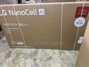 2025 Lg 86 Inch Nanocell Nano81 4k 86nano81a Alpha 7 Ai Processor Gen8