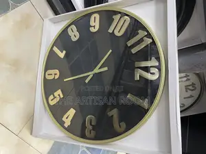 Regal Noir Luxe Wall Clock (75cm Diameter)