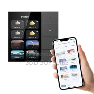 Best Tuya Smart Zigbee Control Panel With 4 Gangs Switch