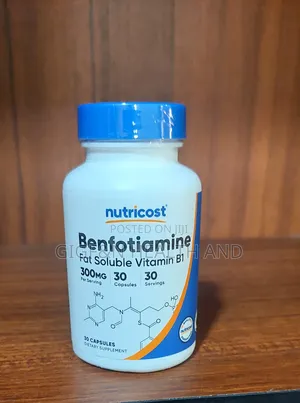 Nutricost ,Fat-Soluble Vitamin B1 Benfotiamine ( Nerves Glucose Sup.)