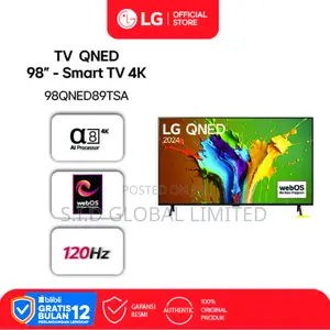 Lg 98” Qned 4k Uhd Smart Webos 98qned89tua Quantumdot + Nanocell Plus