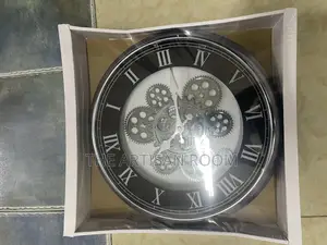 Chronosteel Gear Wall Clock(36cm Diameter