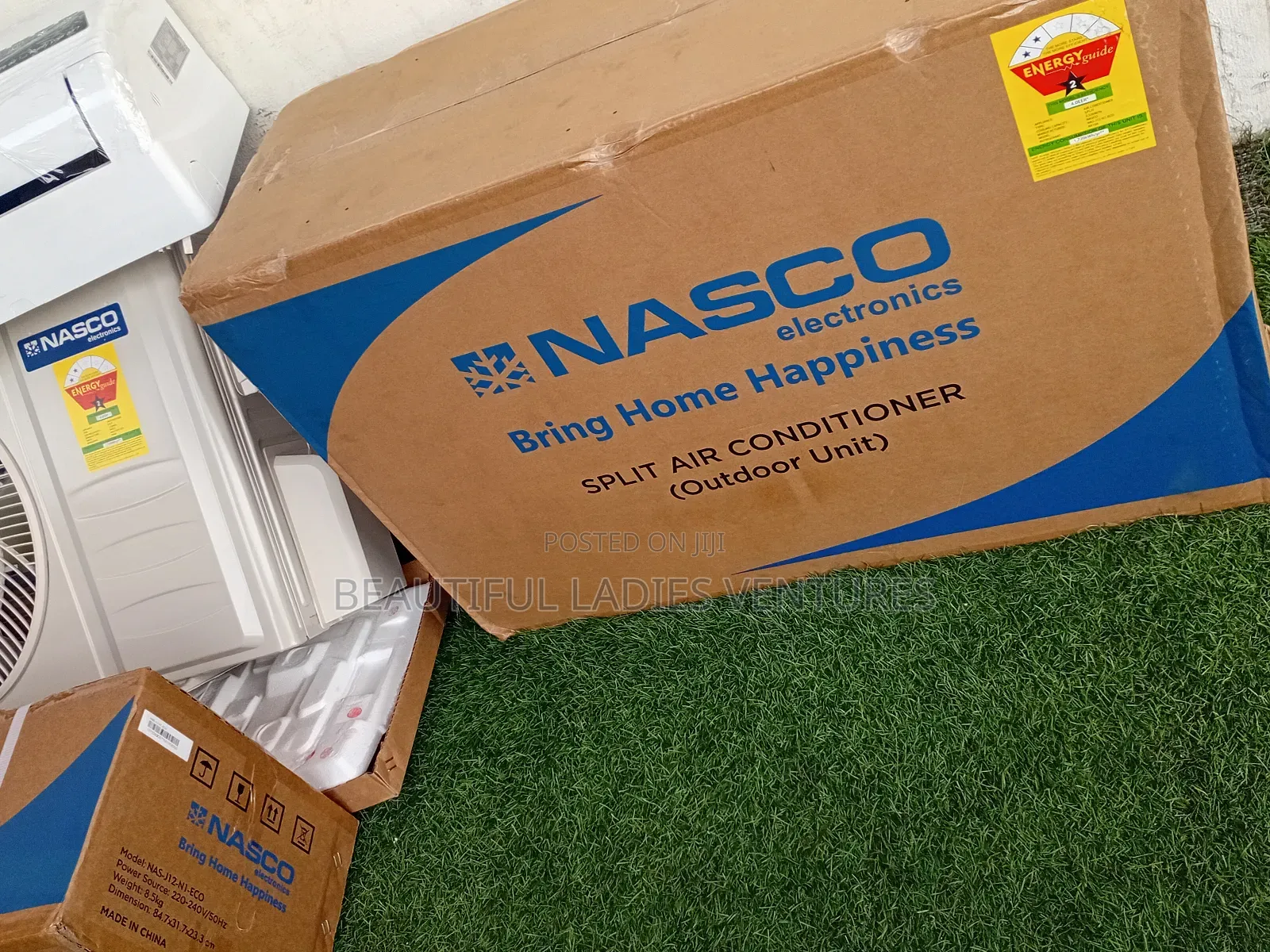 Nasco Air Conditioner Sleek Design, Super Cooling Power 1.5hp Ac