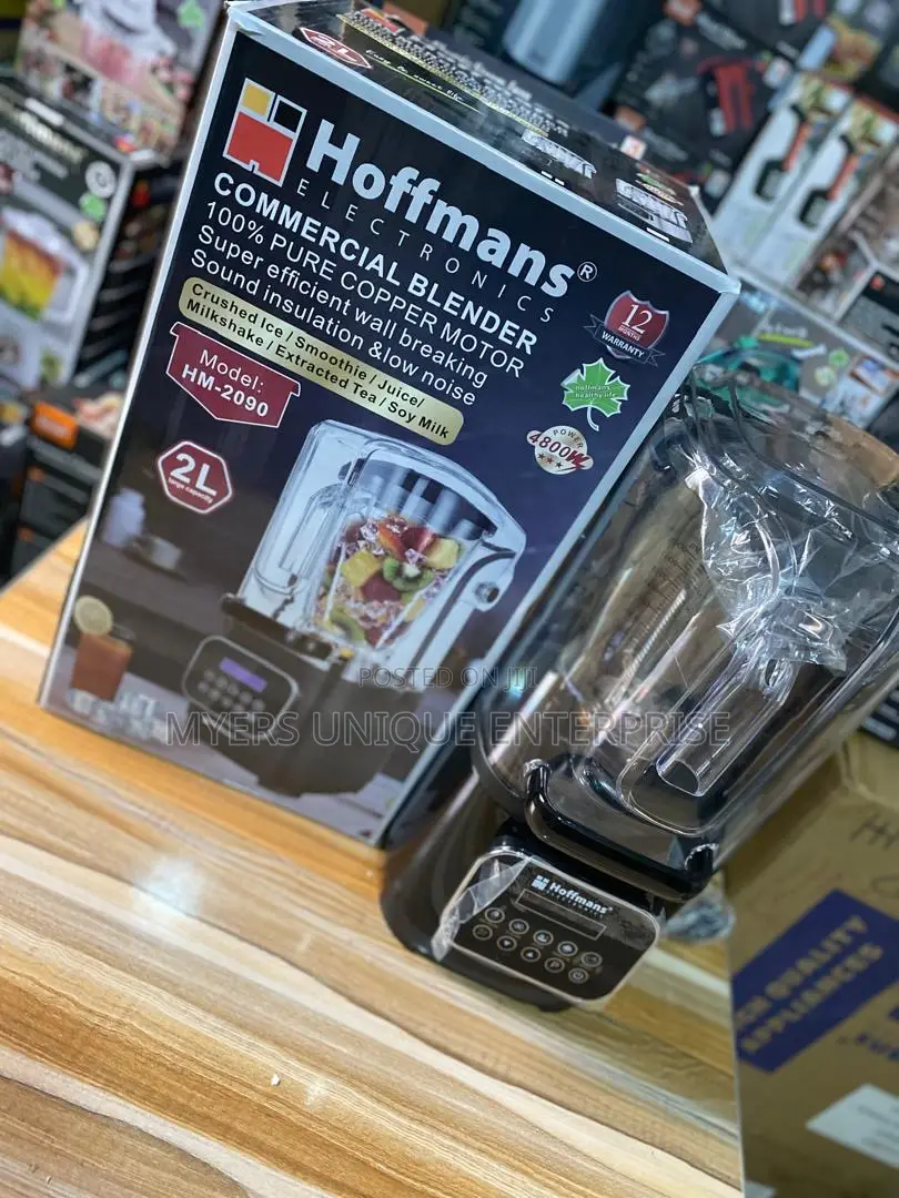 Hoffmans Wall Breaking Sound Proof Commercial Blender