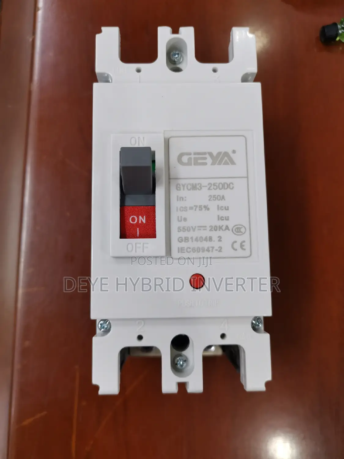Dc Breaker 250a 550vdc