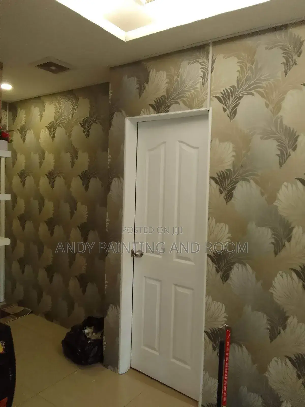 Skilful 3d Wallpaper Installation