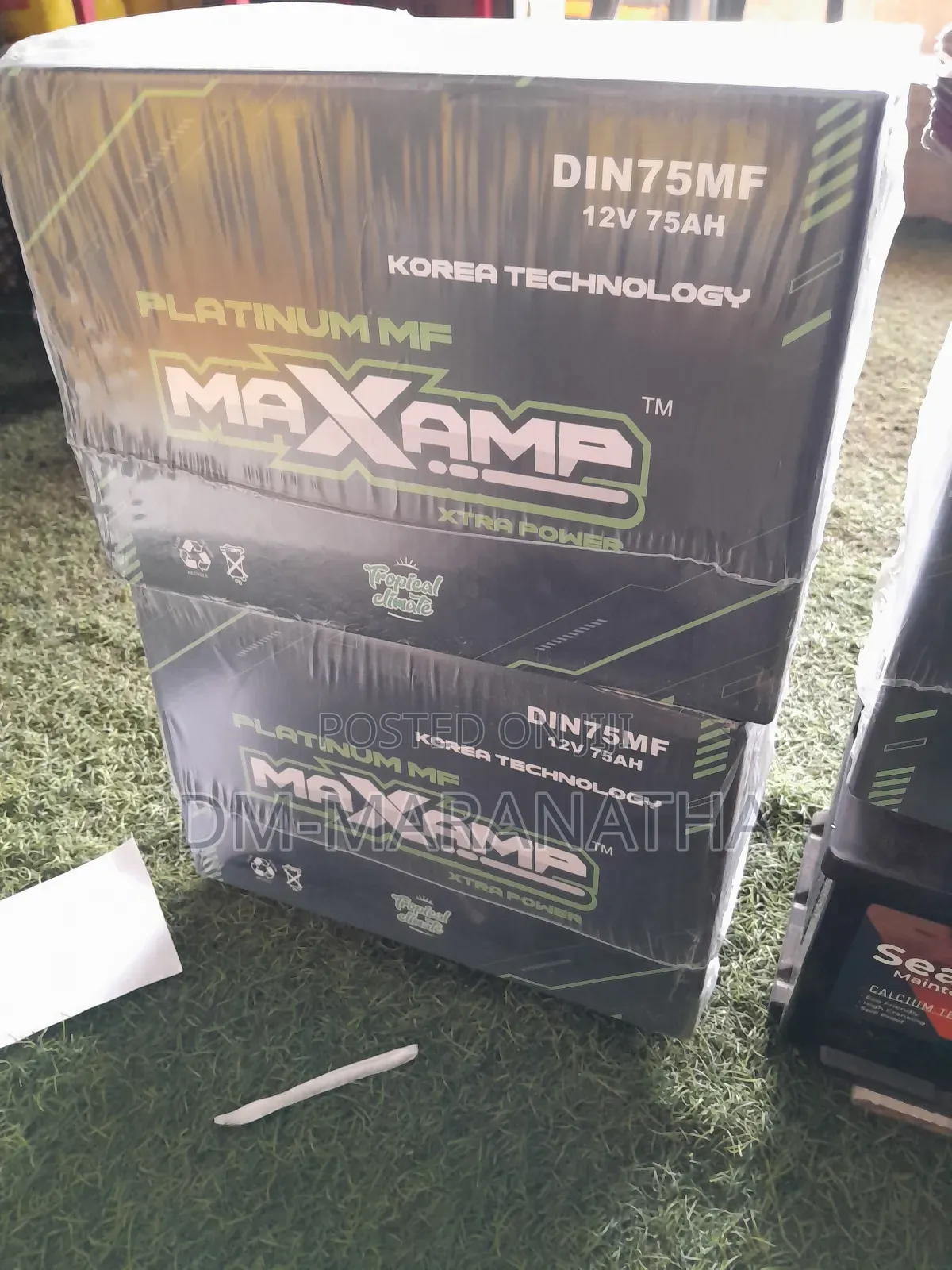15 Plate Car Battery