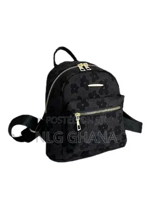 Lovely Flower Pattern Canvas Backpack Women Casual Small. Tvx25557