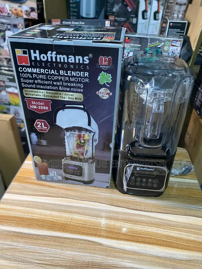 Hoffmans High Quality Wall Breaking Commercial Blender With Low Noise
