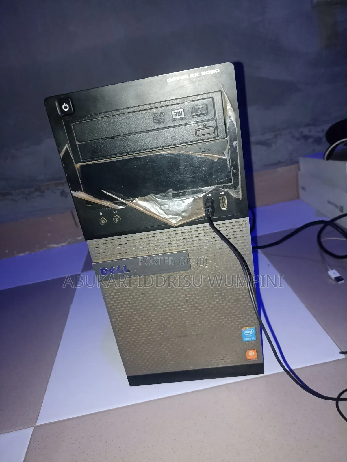 Desktop Computer Dell OptiPlex 3020 1GB Intel Core I7 HDD 320GB