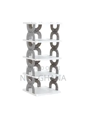 Foldable 5 Tiers Shoe Rack Organizer Home Entryway Bathroom. Tvx25053