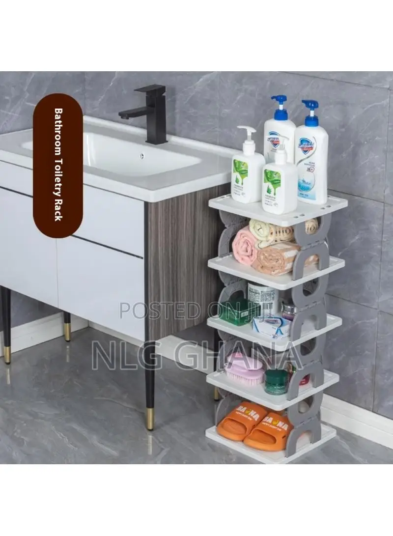 Foldable 5 Tiers Shoe Rack Organizer Home Entryway Bathroom. Tvx25053