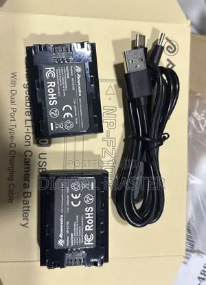 Powerextra Usb-c Np-fz100 Replacement Battery 2 Battery Kit