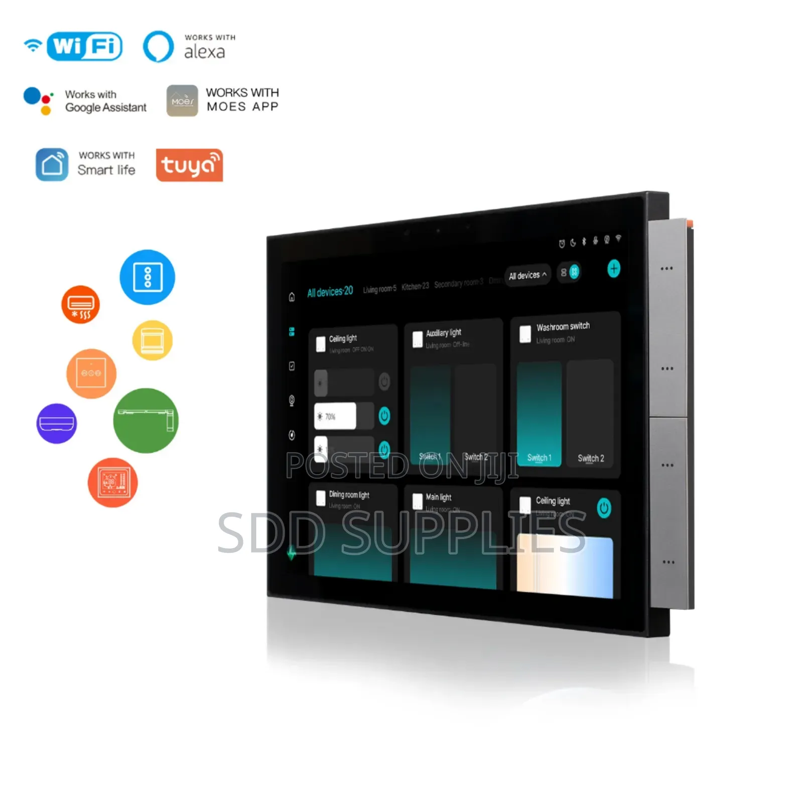 10 Inch Multifunctional Tuya Zigbee Control Panel Wall