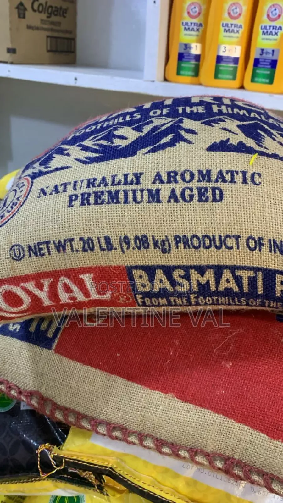 Basmati Rice Naturally Healthy for Your Home 9.08 Kg