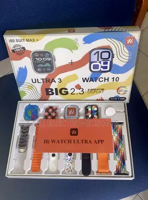 I50 Suit Couple Smart Watch (2 Watches + 7 Straps)