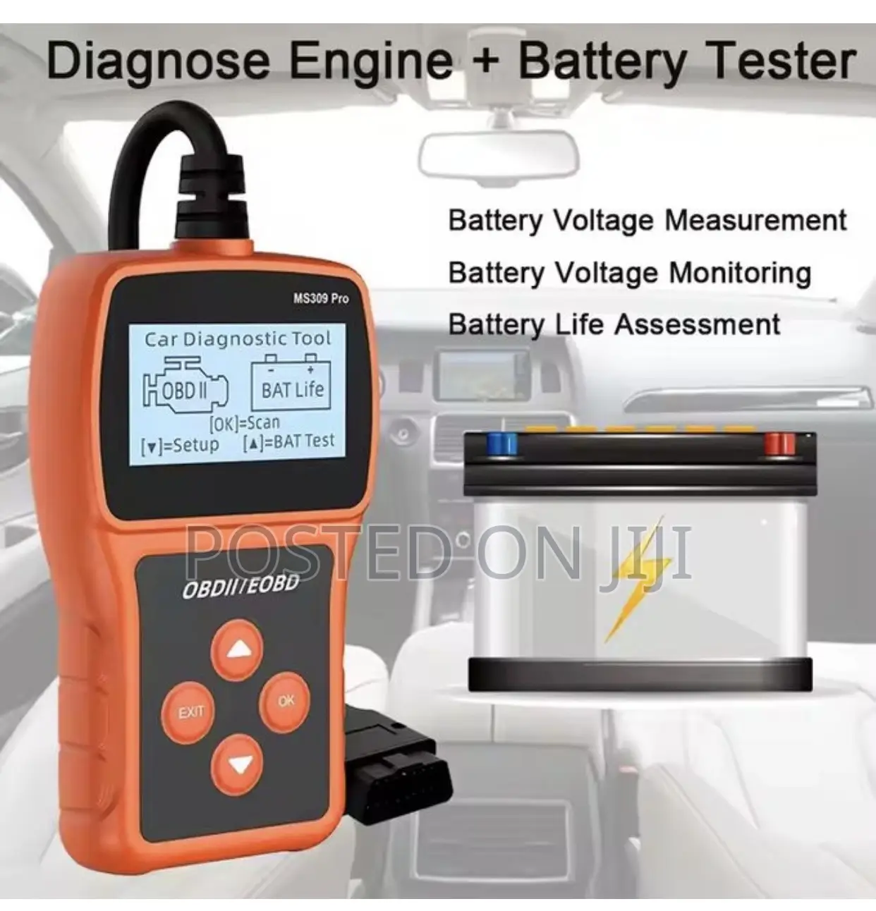 Obdii Diagnostic Scanner For Car And Al Vehicles