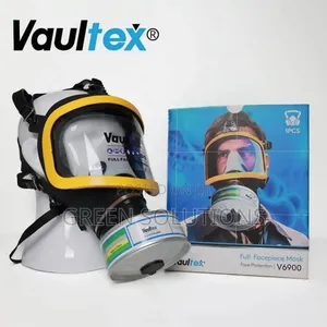 Vaultex Full Face Respirator With Multi Gas Cannister