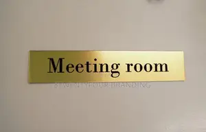 Labels for Doors 2x10 Inches (Moq: 20pcs)
