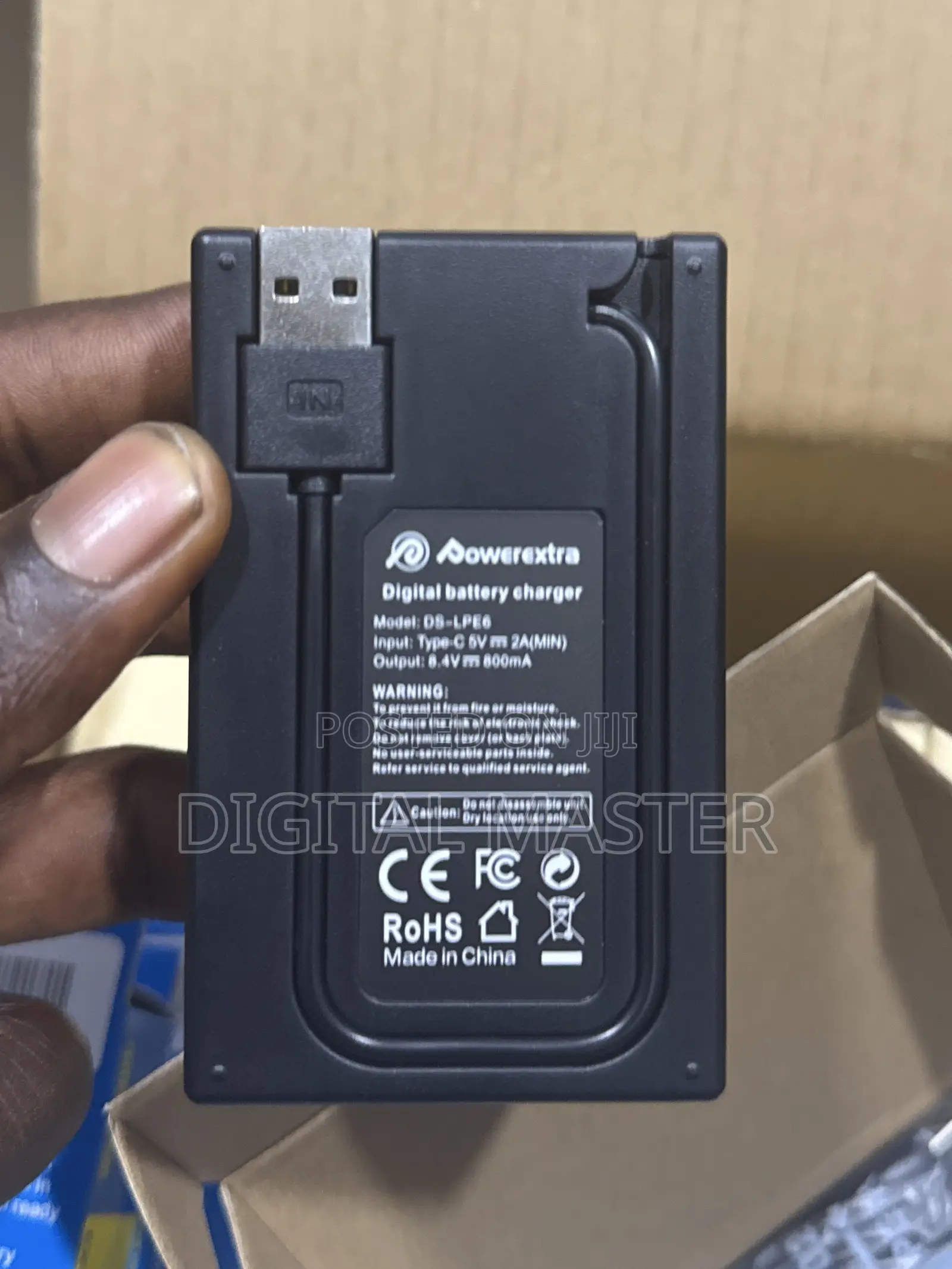 Dual Lp-e6 Charger With Screen