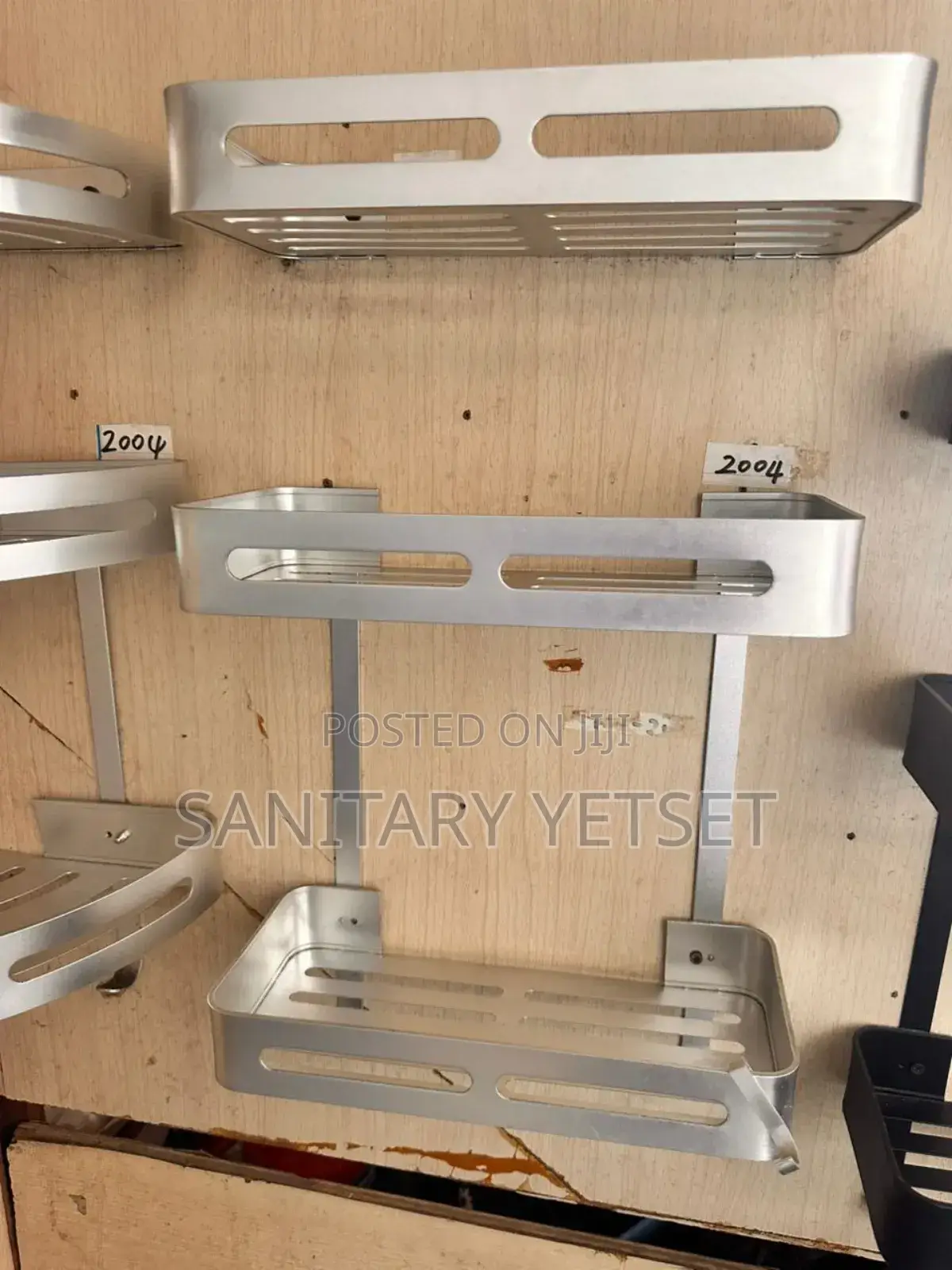 Aluminum Double Shelves