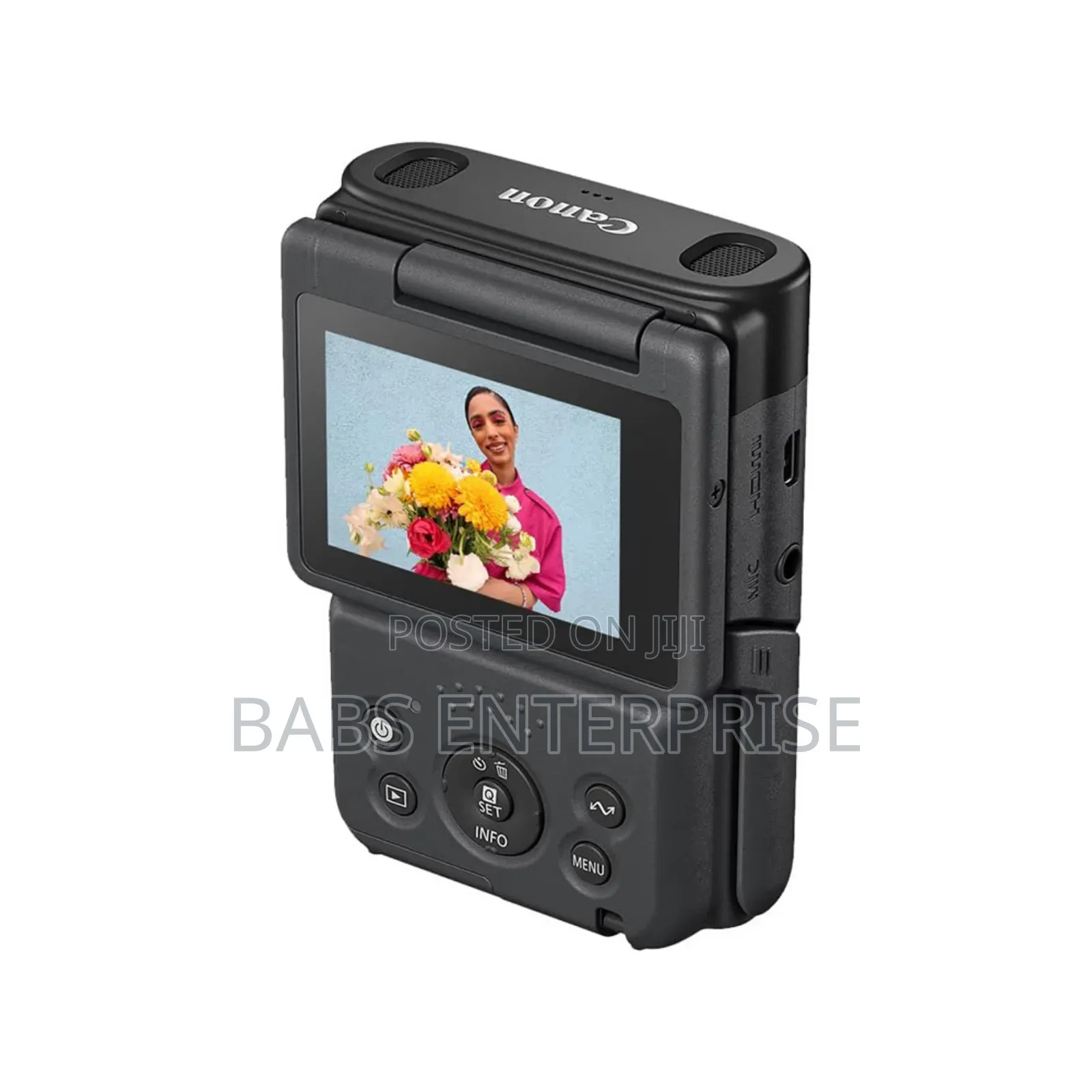 Canon Powershot V10 Bk Vlogging Kit-4k Uhd Quality Recording 20.9mp