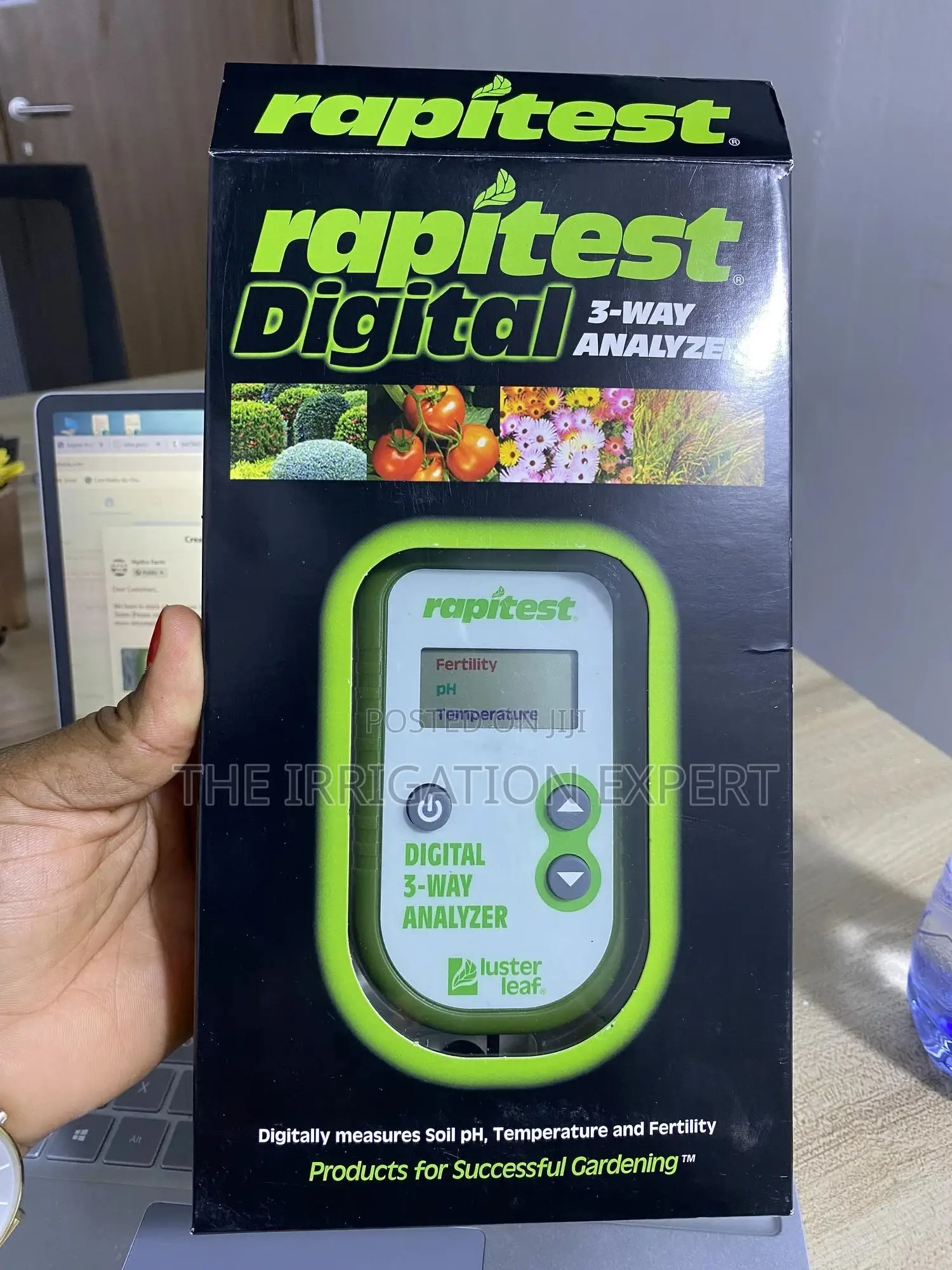 Soil Ph, Fertility and Temperature Tester