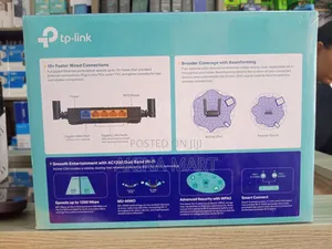 Tp Link Ac1200 Dual Band Full Gigabit Wifi Router Archer C64