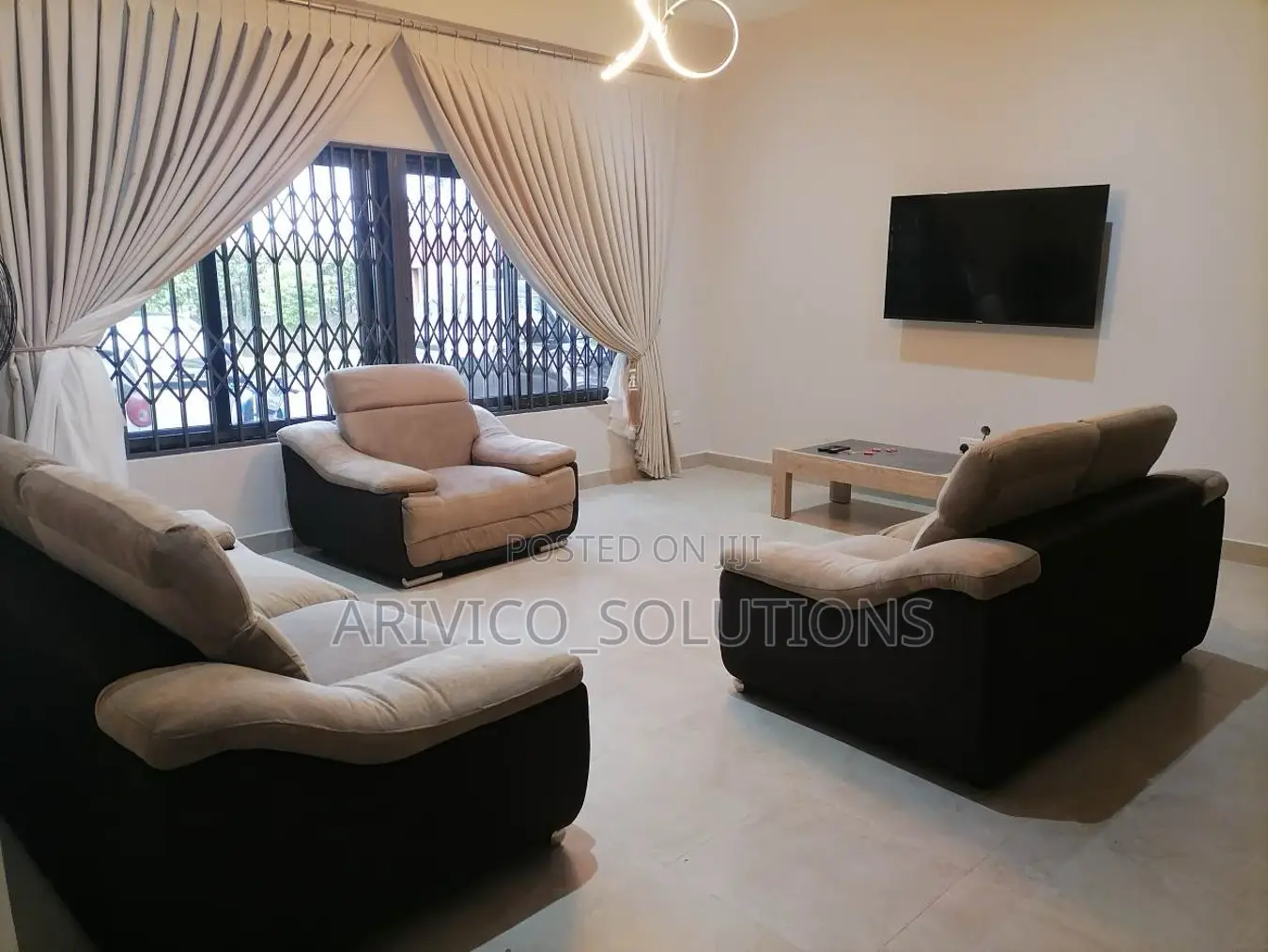 Furnished 3bdrm Townhouse / Terrace in East Legon for rent