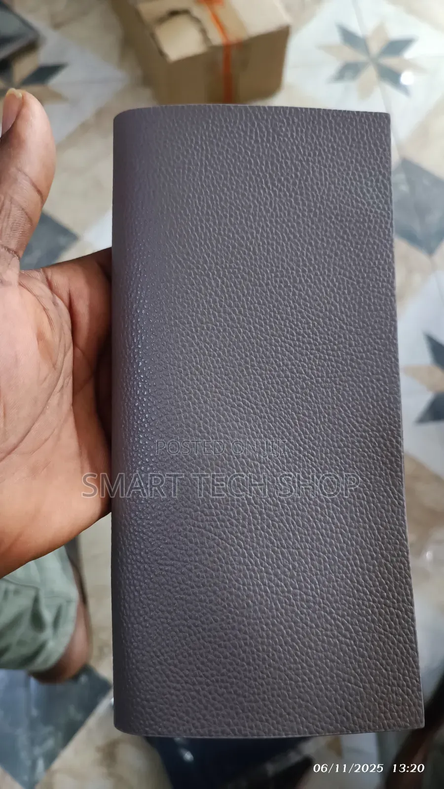 Pu Leather Check Clip Presenter for Restauran Bill Slot and Pen Holder
