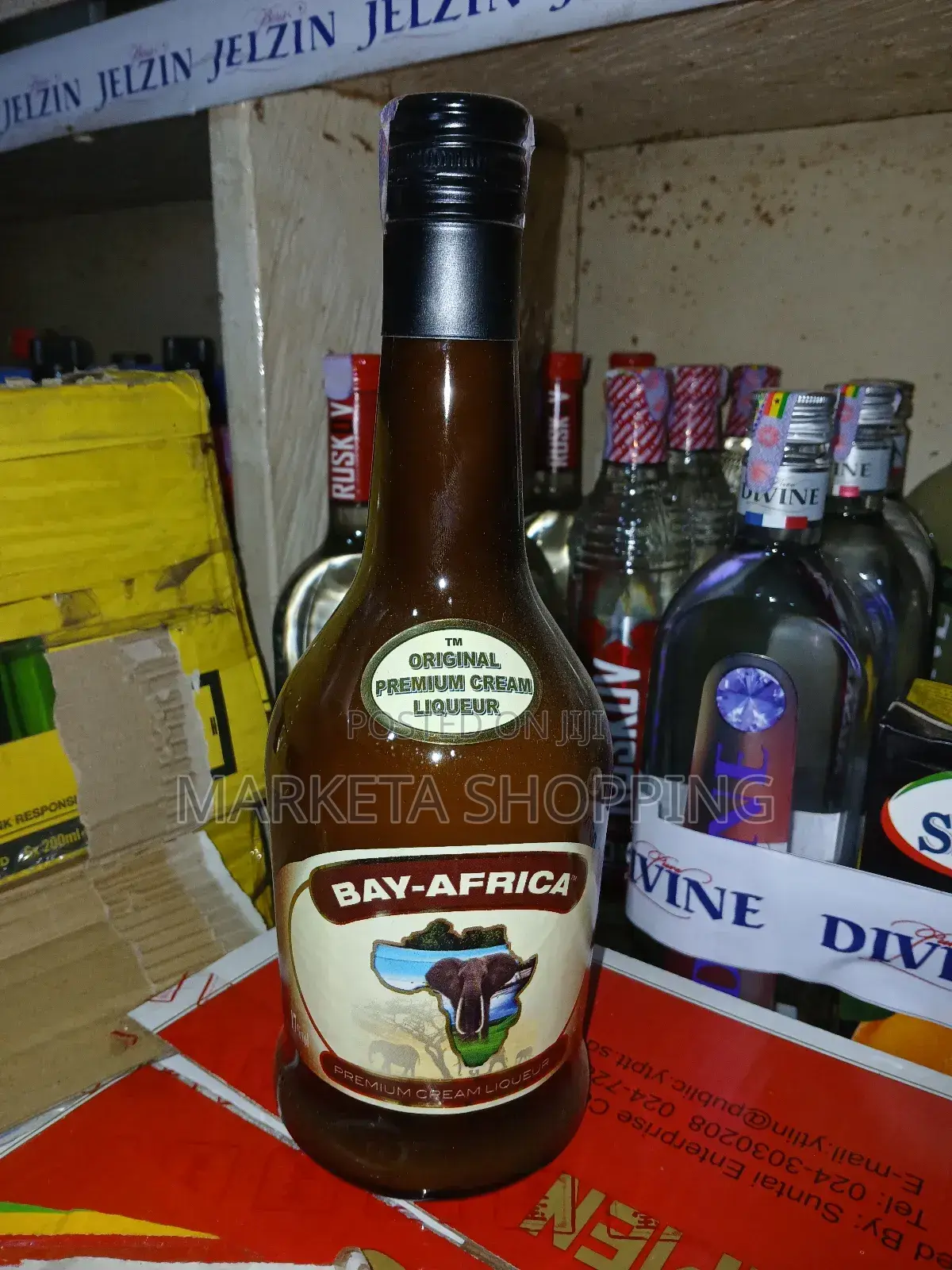 Bay Africa Cream Liqueur 70cl
