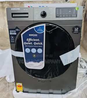 Better Washing Made Bruhm 12kg Front Load Fully Auto Washing Machine