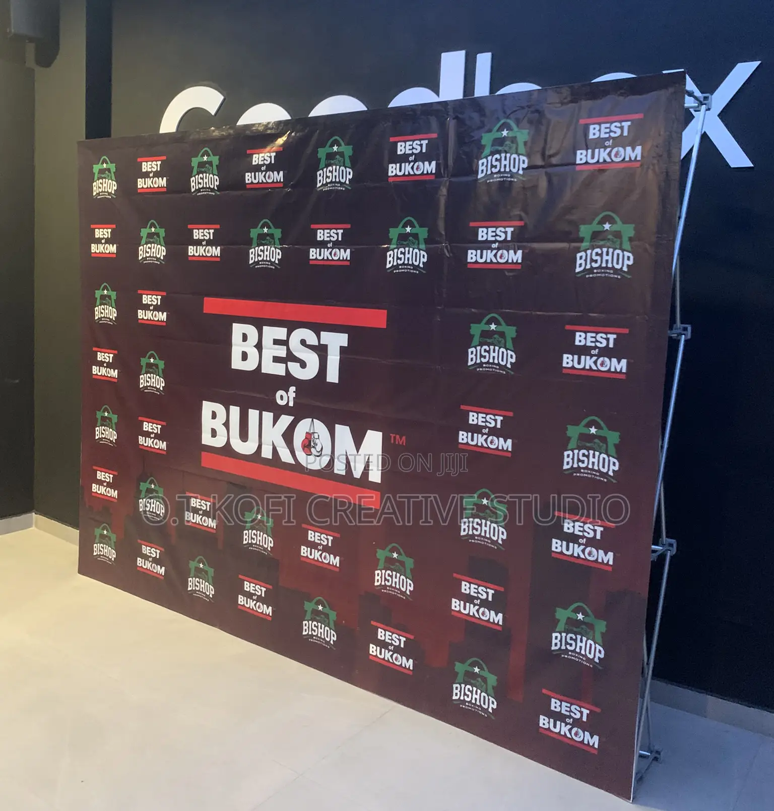 Backdrop Retractable Pop-Up Banner Print and Design