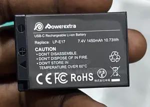 Lp-e17 Usb-c Rechargeable Li-ion Camera Battery Kit