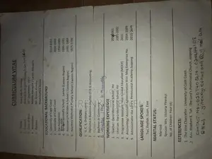 Manufacturing CV