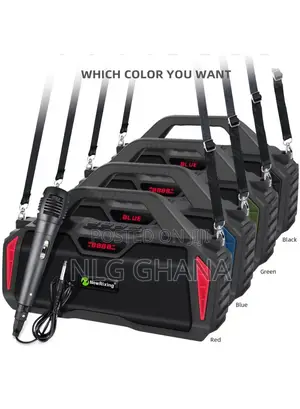 Newrixing Nr6011 Outdoor Karaoke TWS Bluetooth Speaker. Tvx20680