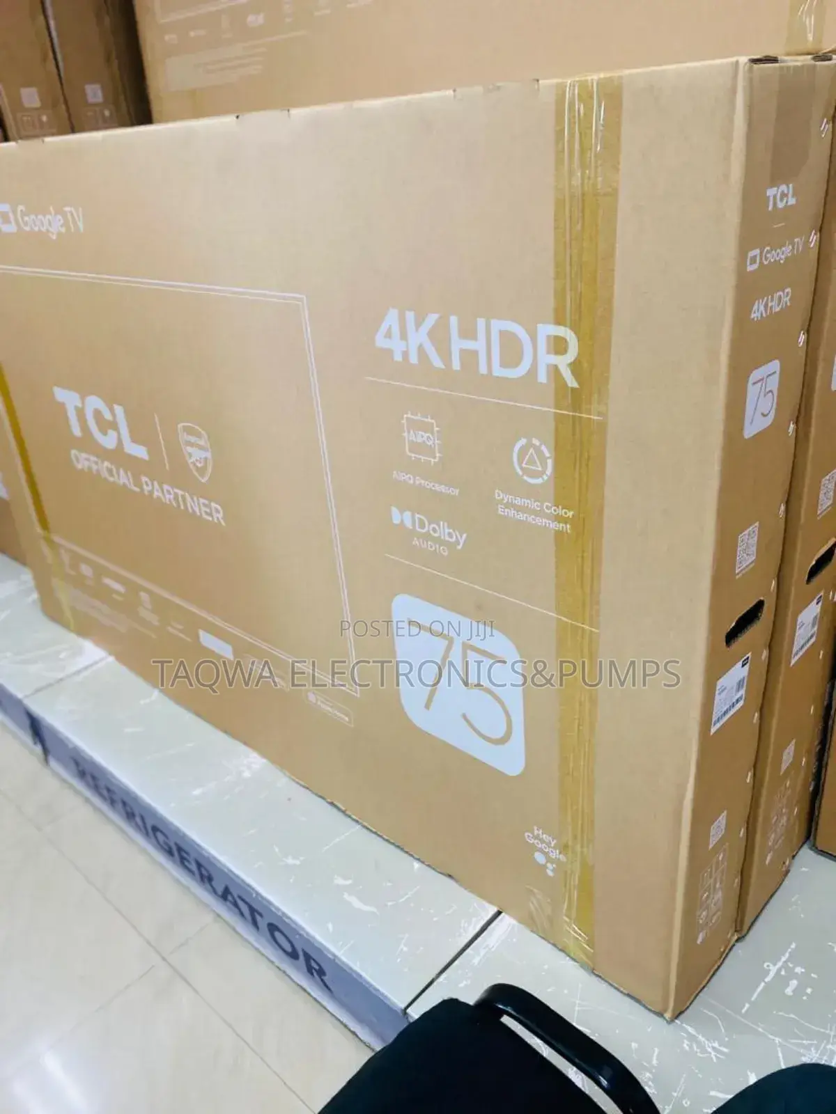 TCL 75 "P6k HDR Bezel-Less Google Tv (2025)