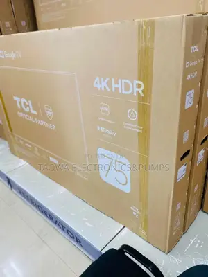 TCL 75 "P6k HDR Bezel-Less Google Tv (2025)