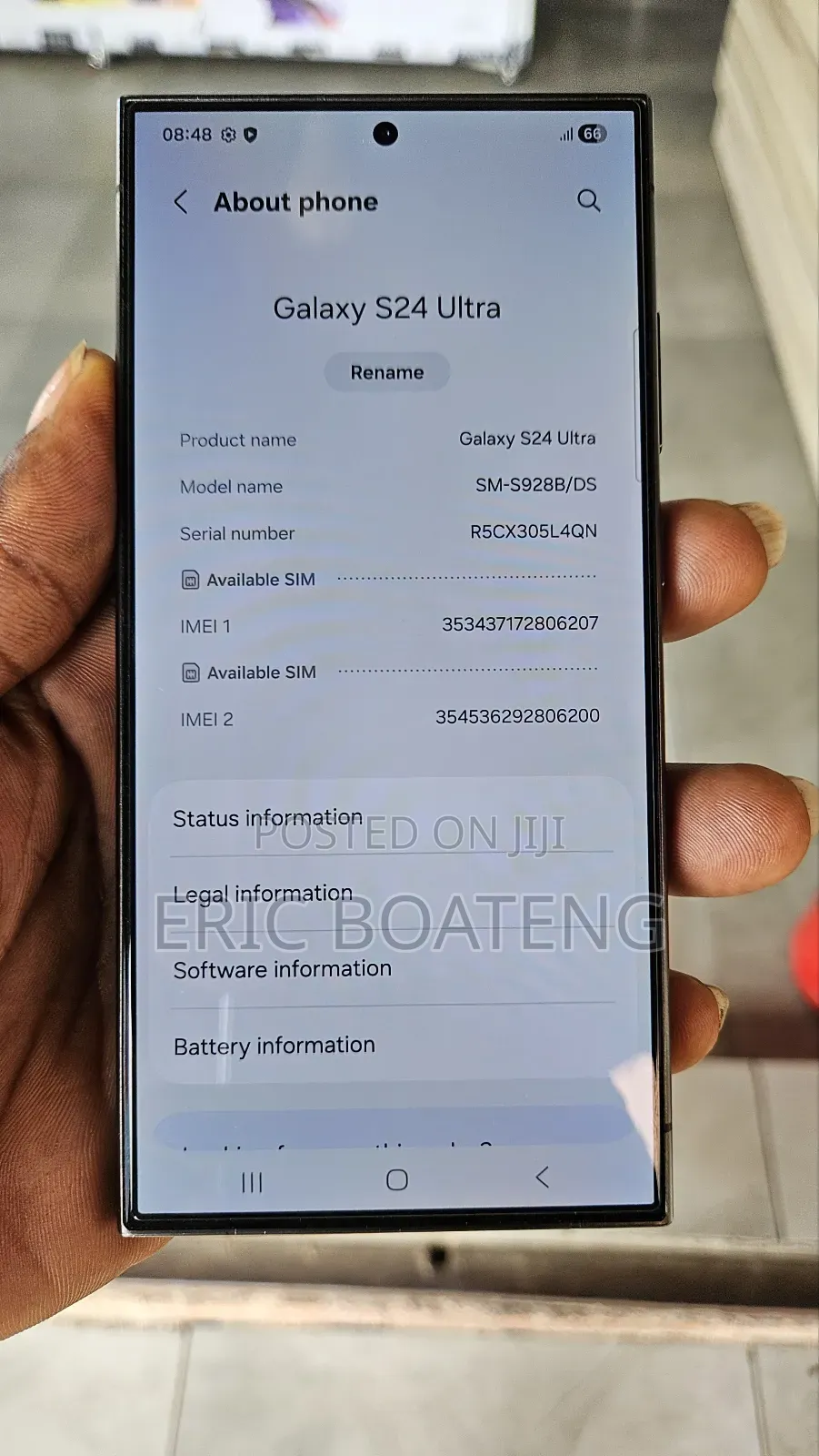 Samsung Galaxy S24 Ultra 256 GB Gray
