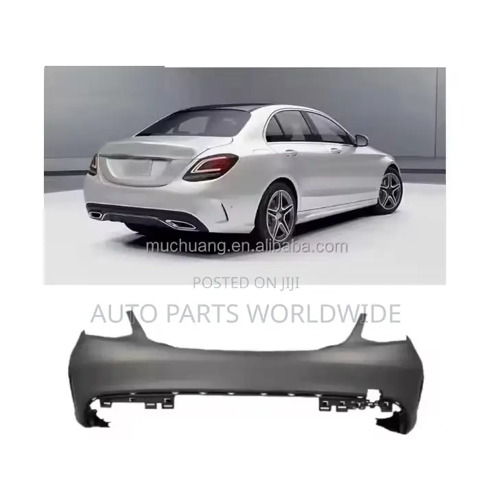 Mercedes Benz W205 Amg Rear Back Bumper 2015-2021