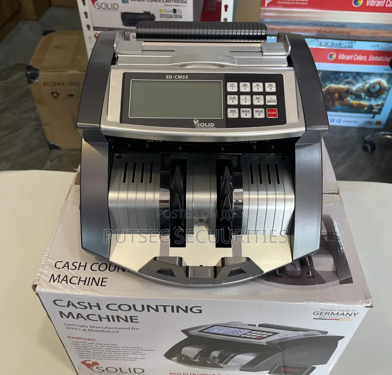 Money Counting Machine Solid CMS 55