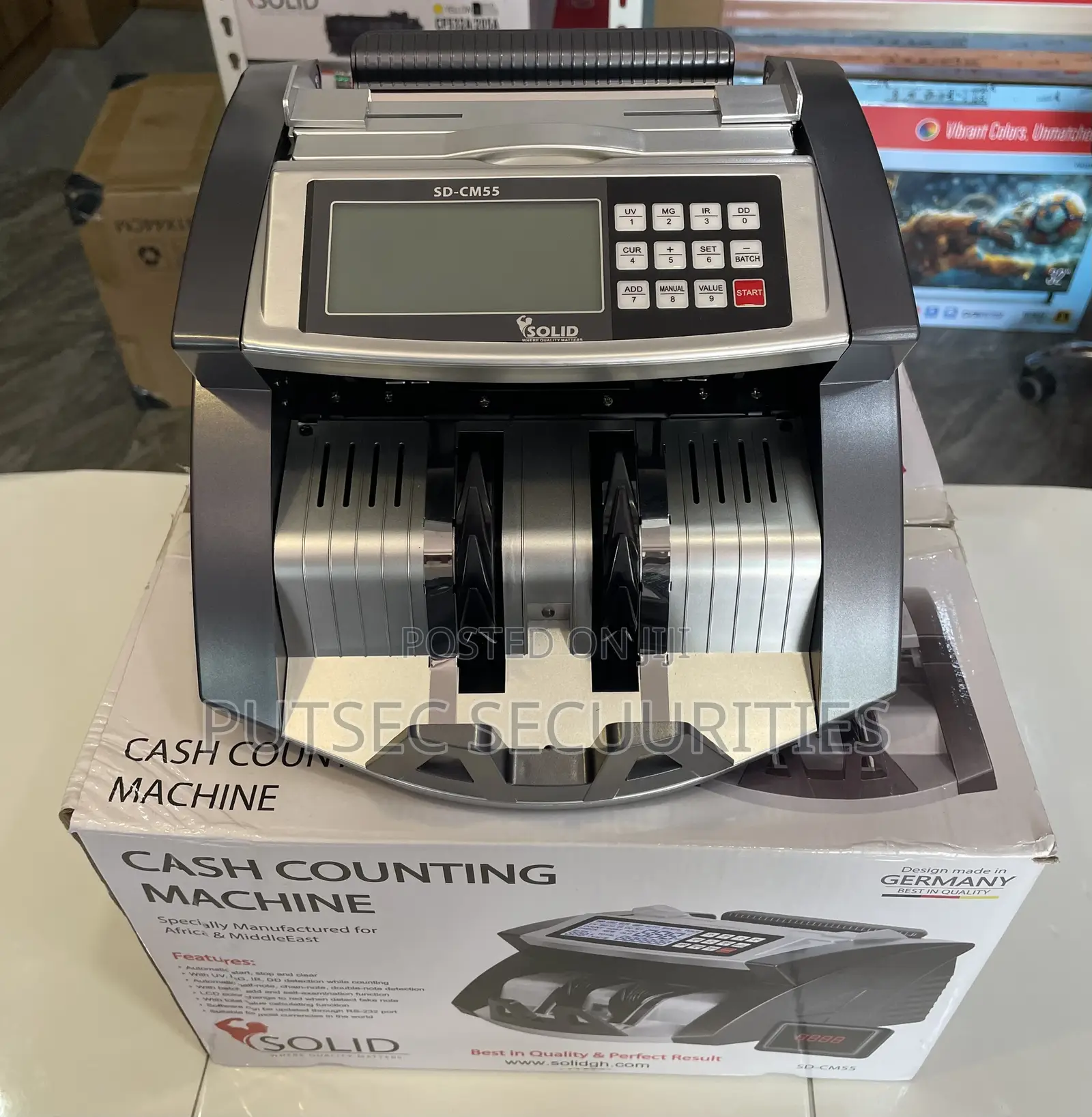 Money Counting Machine Solid CMS 55