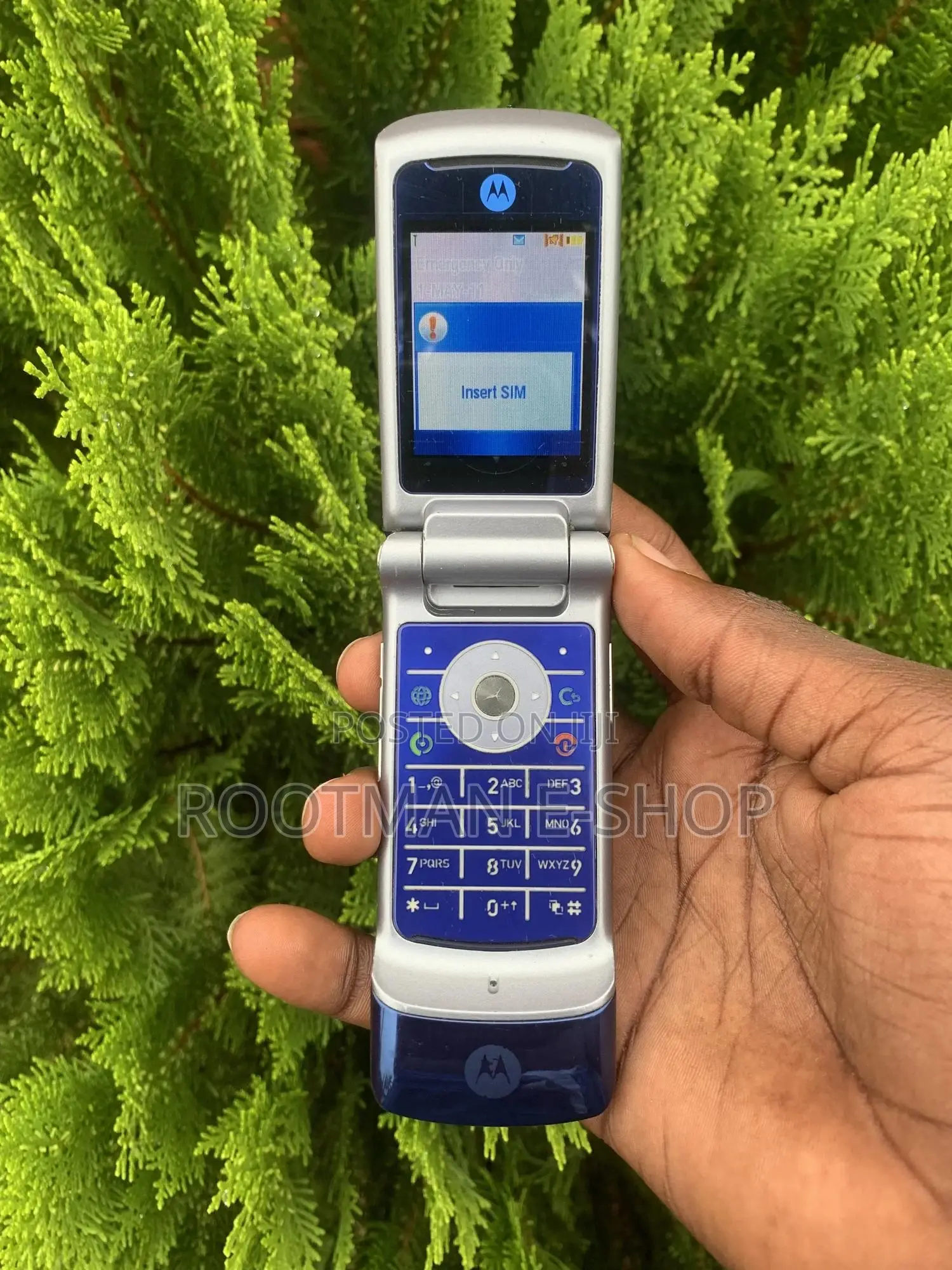 New Motorola KRZR K1 Blue