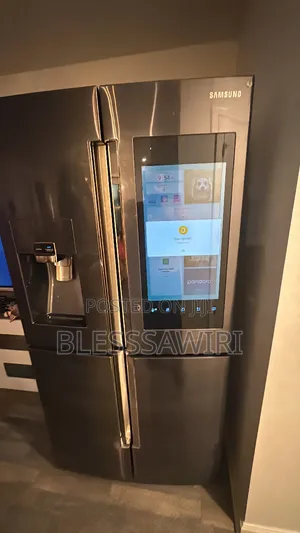 Samsung French Door Fridge With Hub Touchscreen LCD and Wifi