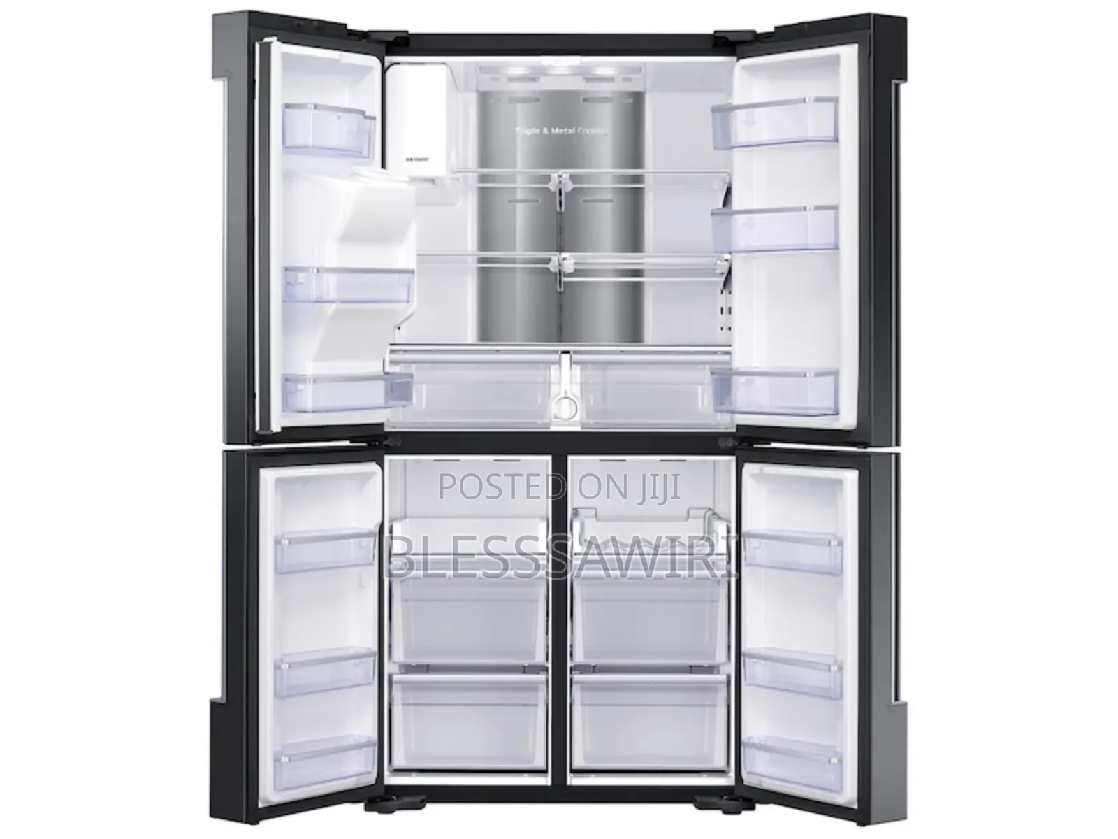 Samsung French Door Fridge With Hub Touchscreen LCD and Wifi